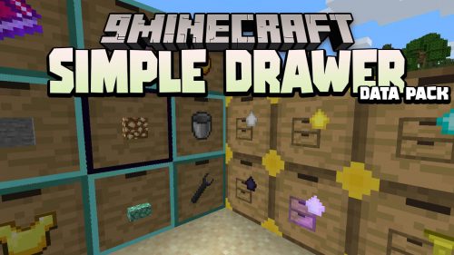 Simple Drawer Data Pack (1.19.4, 1.19.2) – Better Storage! Thumbnail