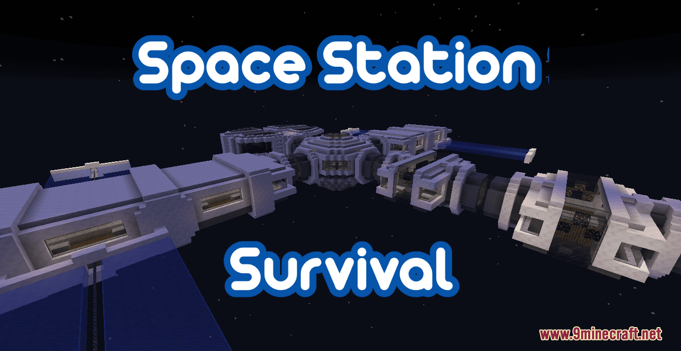 Space Station Survival Map (1.20.4, 1.19.4) - Survive in Space 1