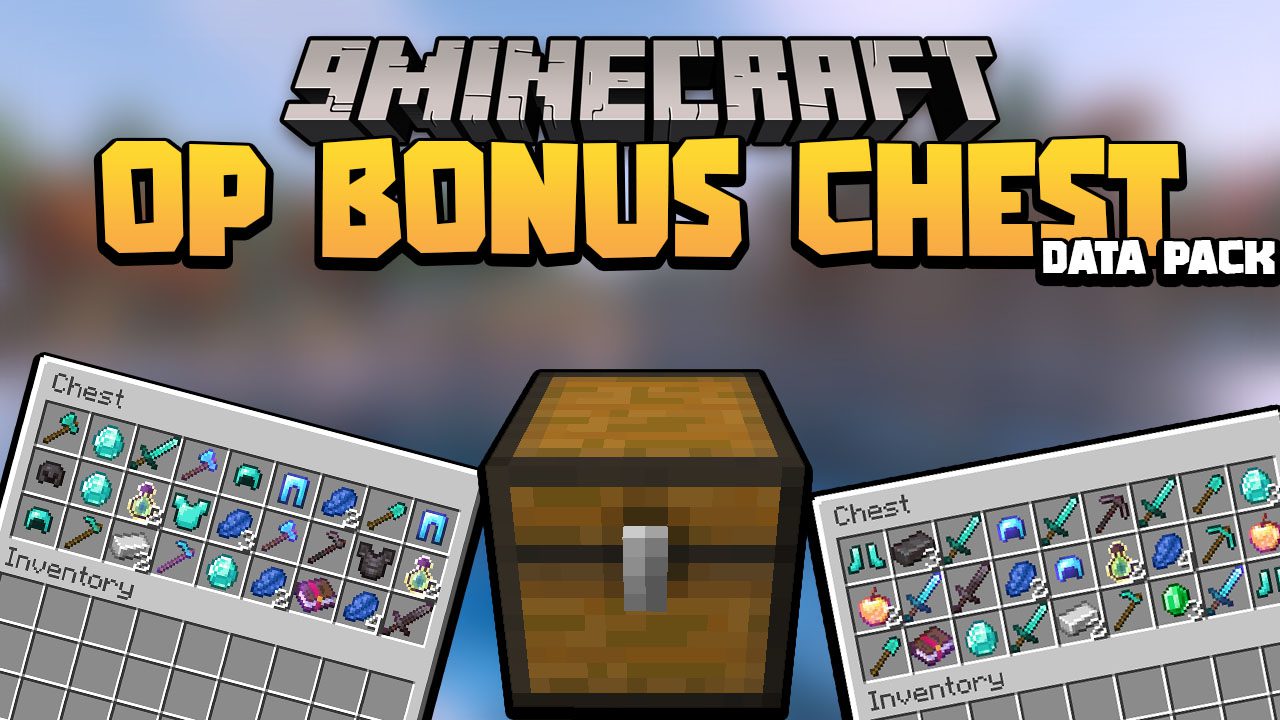 Start Bonus Chest OP Data Pack (1.19.3, 1.18.2) - Easy Early-game 1