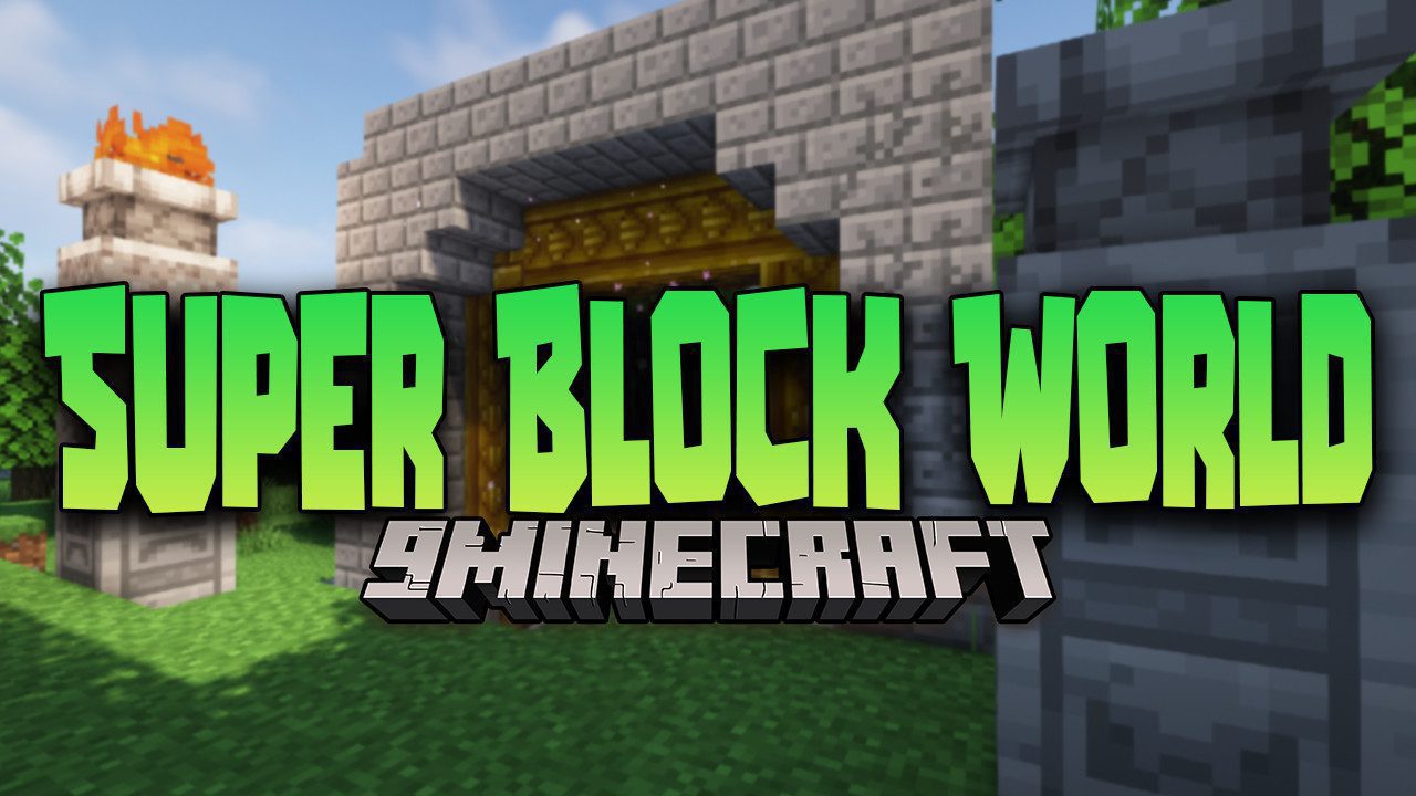 Super Block World Mod (1.19.3, 1.18.1) - Mario Inspried World 1