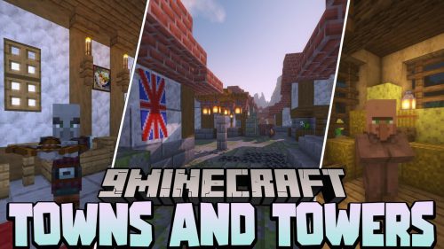 Towns And Towers Data Pack (1.21, 1.20.1) – Better Structures! Thumbnail