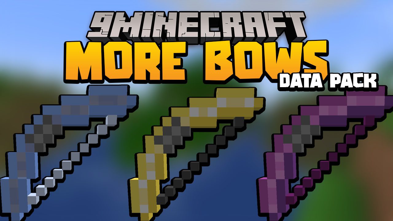 WASD Moar Bows Data Pack (1.19.3, 1.18.2) - New Ranged Weapons 1