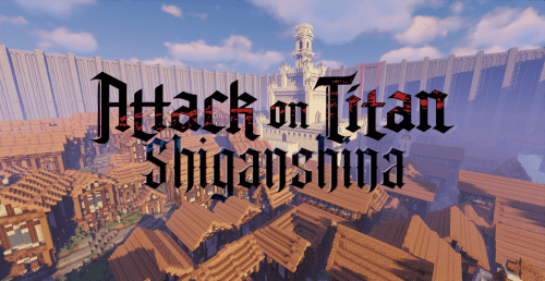 Attack on Titan: Shiganshina Map (1.21.1, 1.20.1) – Recreation of Shiganshina District Thumbnail