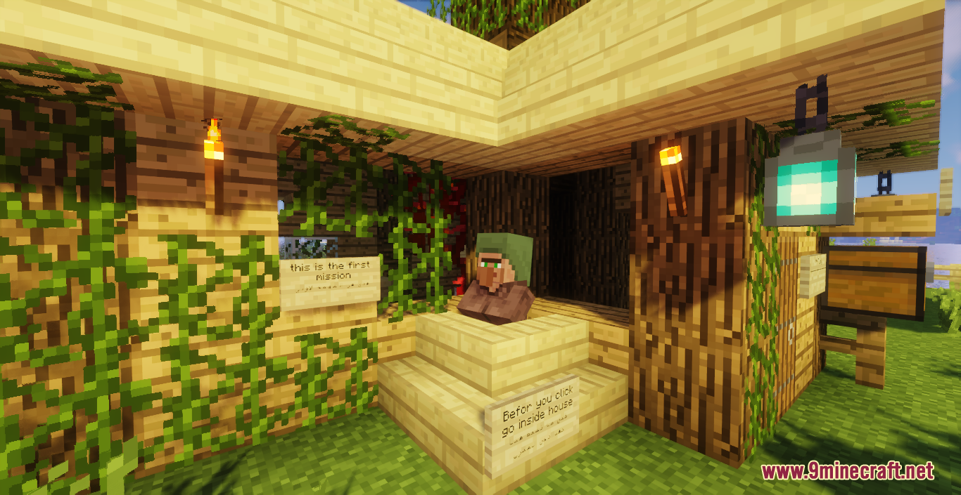 Adventure Mr.Tupy Story Map (1.16.5) for Minecraft 3