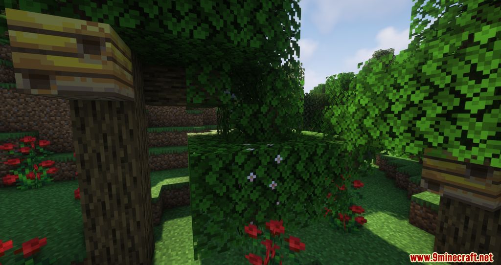 Blossom Mod (1.20.1, 1.19.4) - Getting Fruits from Trees 2