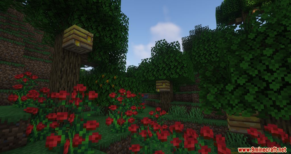 Blossom Mod (1.20.1, 1.19.4) - Getting Fruits from Trees 12