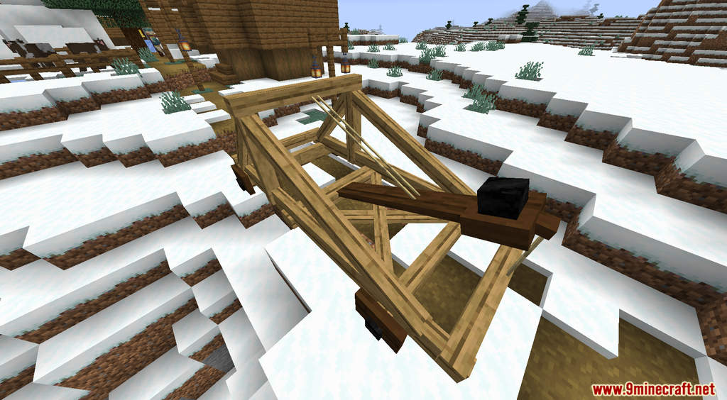 Catapults Data Pack 1.18.1, 1.17.1 (Ballistic Device) 2