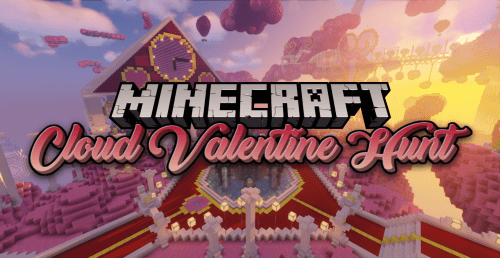 Cloud Valentine Hunt Map (1.19.4, 1.18.2) – A Scavenger Hunt Filled with Love Thumbnail