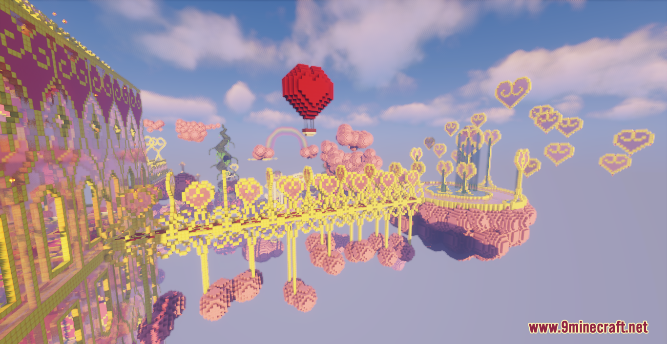 Cloud Valentine Hunt Map (1.21.1, 1.20.1) - A Scavenger Hunt Filled with Love 8