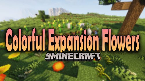 Colorful Expansion Flowers Mod 1.17.1 (Variations of Flowers) Thumbnail