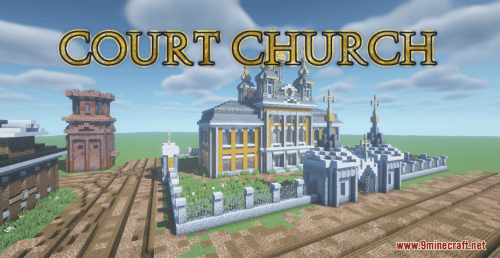 Court Church of the Peterhof Palace Map 1.18.1 for Minecraft Thumbnail