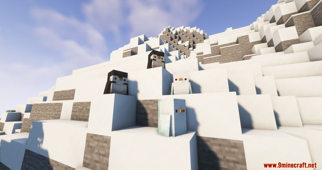 Creatures of the Snow Mod (1.19.4, 1.18.2) - Snow biomes Creatures added 4