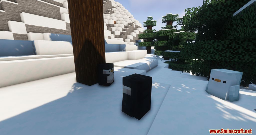 Creatures of the Snow Mod (1.20.1, 1.19.4) - Snow biomes Creatures added 6