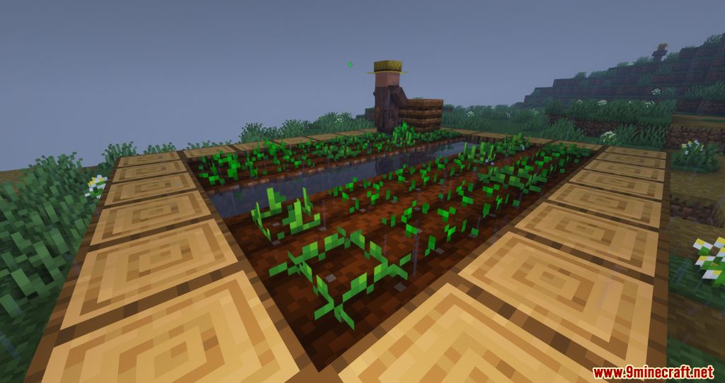 Crops Love Rain Mod (1.20.4, 1.19.3) - Crops can now grow faster with Rain 5