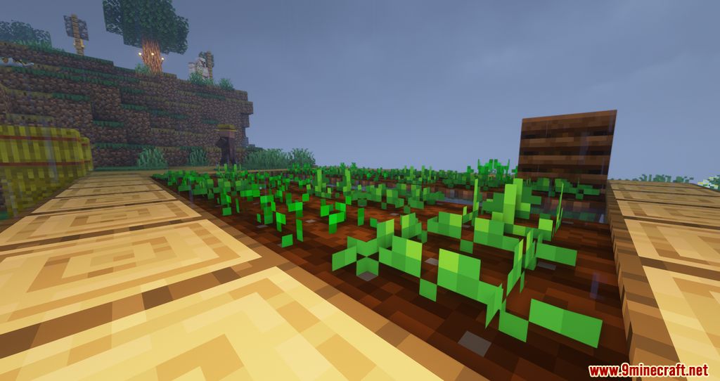 Crops Love Rain Mod (1.20.4, 1.19.3) - Crops can now grow faster with Rain 6