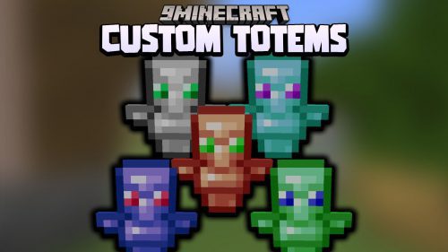 Custom Totems Data Pack (1.18.2, 1.17.1) – Colorful Totems Thumbnail