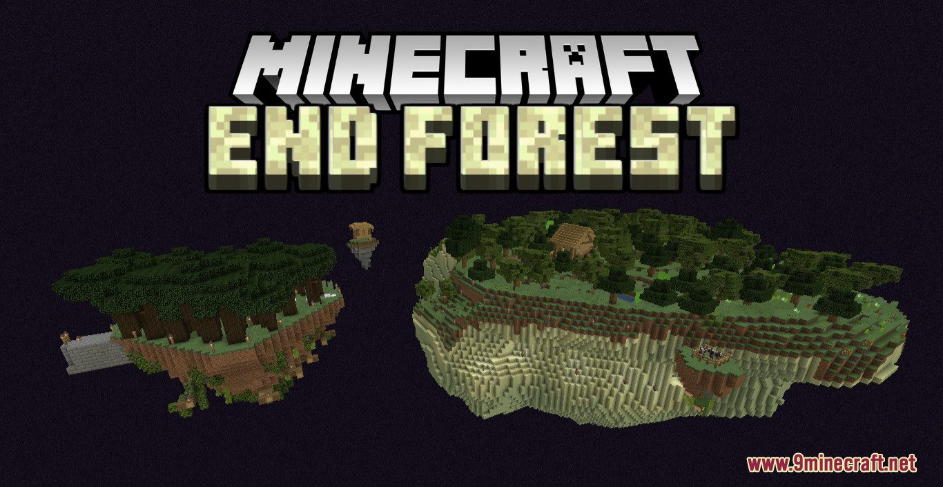 End Forest Map (1.20.4, 1.19.4) - Survive in The End 1