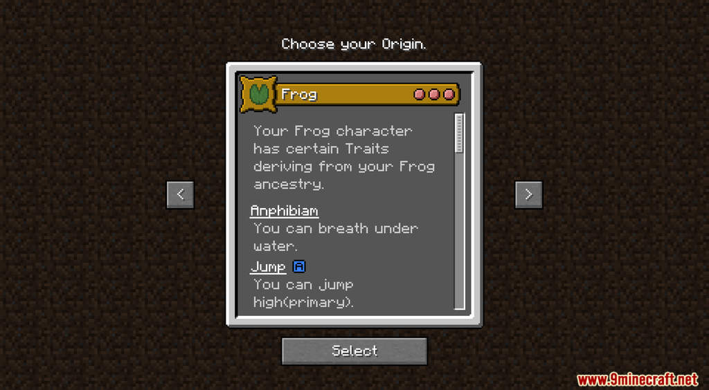 Frog Origin Data Pack 1.18.1, 1.17.1 (Becomes a Frog) 2