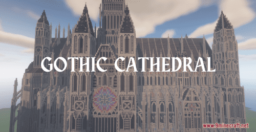 Gothic Cathedral Map (1.21.1, 1.20.1) – Elegant Church Architecture Thumbnail
