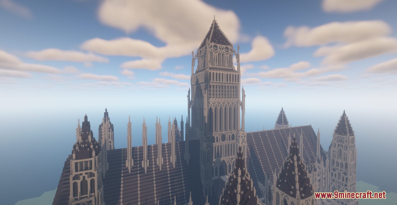 Gothic Cathedral Map (1.21.1, 1.20.1) - Elegant Church Architecture 4