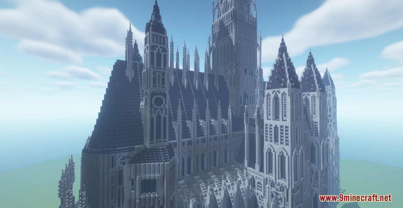 Gothic Cathedral Map (1.21.1, 1.20.1) - Elegant Church Architecture 9