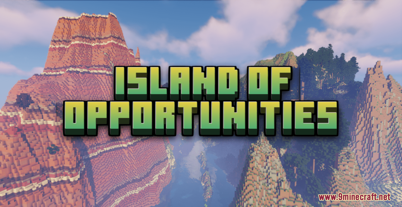 Island Of Opportunities Map (1.19.3, 1.18.2) - Amazing Survival Islands 1