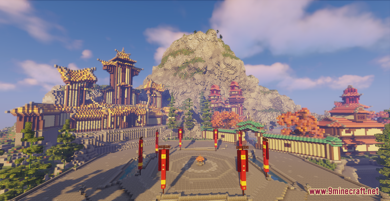 Liyue Harbour Map (1.19.4, 1.18.2) - Traditional Chinese City from Genshin Impact 10