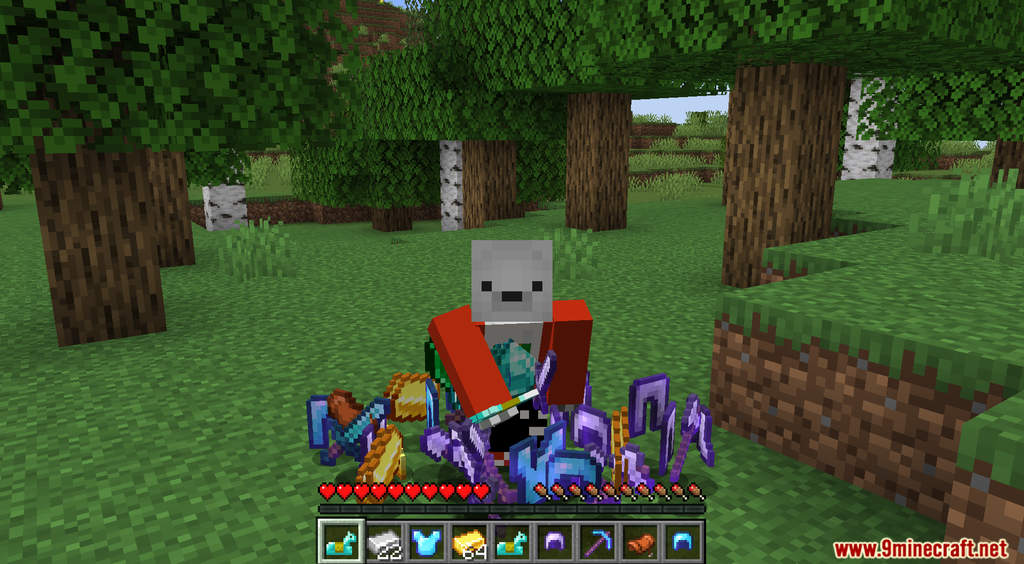 Minecraft But Crouching Summon OP Loots 1.18.1, 1.17.1 (OP Crouch) 5