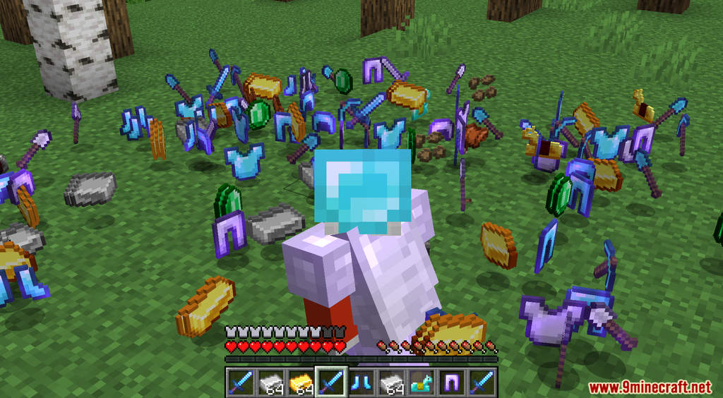 Minecraft But Crouching Summon OP Loots 1.18.1, 1.17.1 (OP Crouch) 6