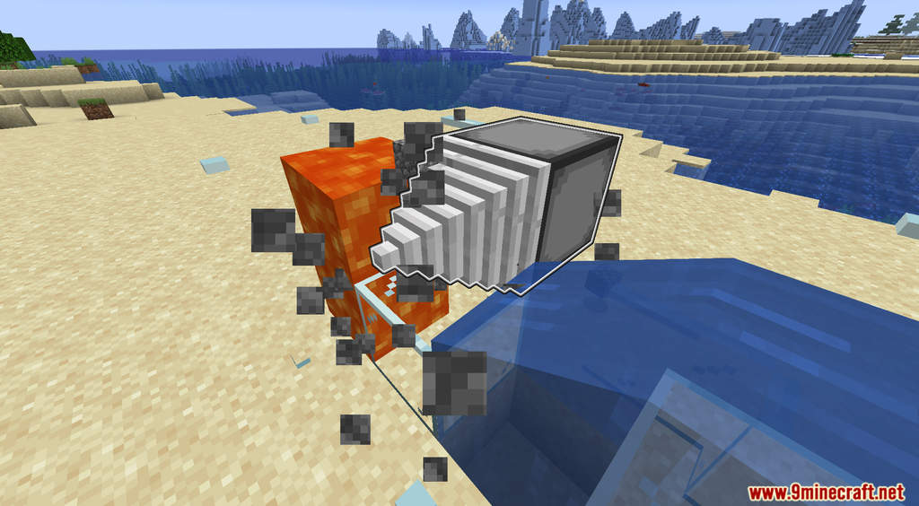 Minecraft But There Are Drill Block Data Pack 1.18.1, 1.17.1 (Mining Machine) 9