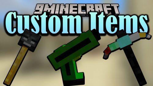 Minecraft But There Are OP Custom Items Data Pack 1.18.1, 1.17.1 (Creeper Gun, Nether Staff) Thumbnail