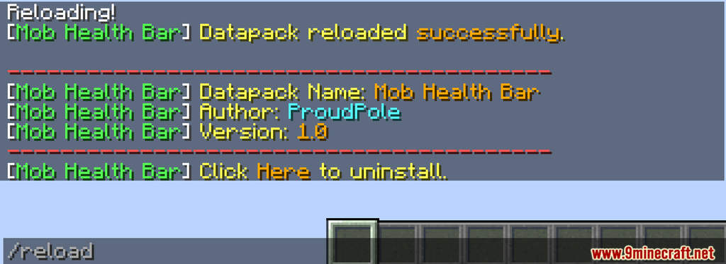 Mob Health Bar Data Pack 1.18.1, 1.17.1 (Health Indicator) 14