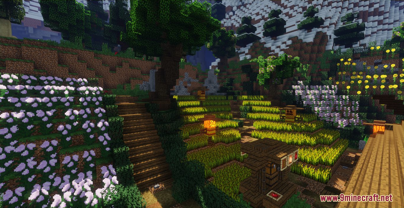 Mountain Lake Village Map (1.20.4, 1.19.4) - Heaven-like Residence Area 10