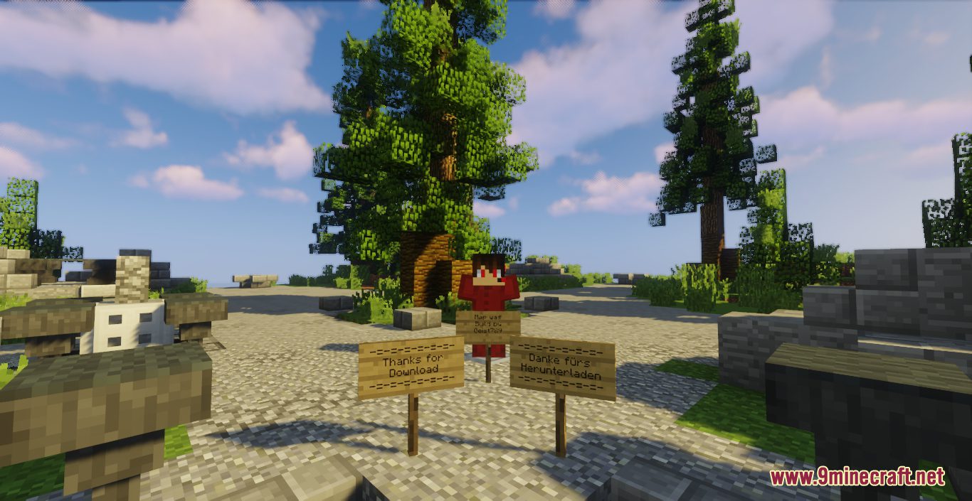 Nature Spawn Map (1.21.1, 1.20.1) - A Nice Lobby For Your Server 9