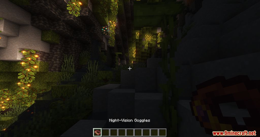 Night Goggles Mod 1.18.1, 1.17.1 (See Better During the Night) 2