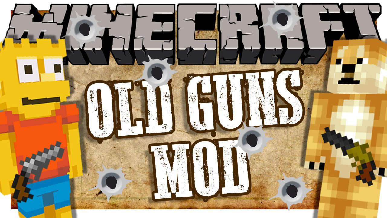 Old Guns Mod (1.19.4, 1.18.2) - Collection of Antique Firearms 1