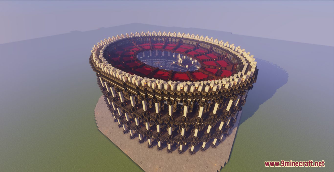 Roman Colosseum Map (1.20.4, 1.19.4) - The Imperial Symbol of Rome 3