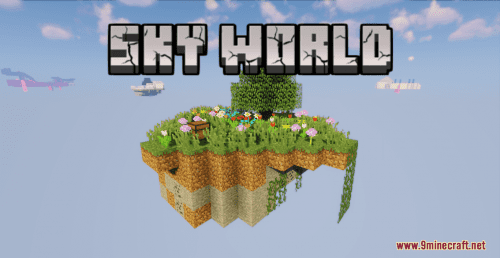 Sky World Map (1.21.1, 1.20.1) – SkyBlock Experience Thumbnail
