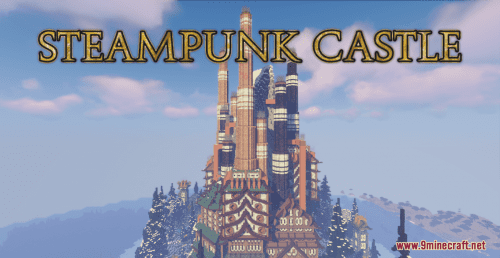 Steampunk Castle Map (1.21.1, 1.20.1) – Special Castle Design Thumbnail