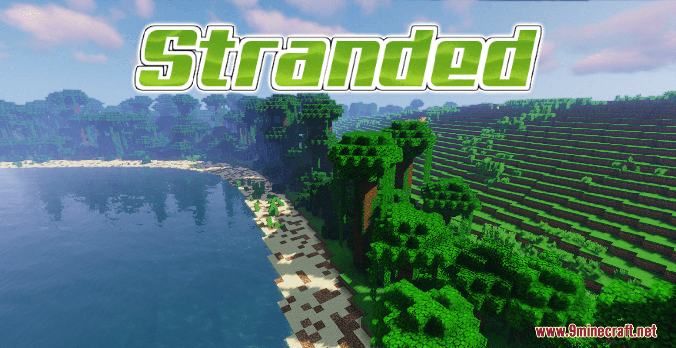 Stranded Map (1.21.1, 1.20.1) - Beautiful Stranded Island 1