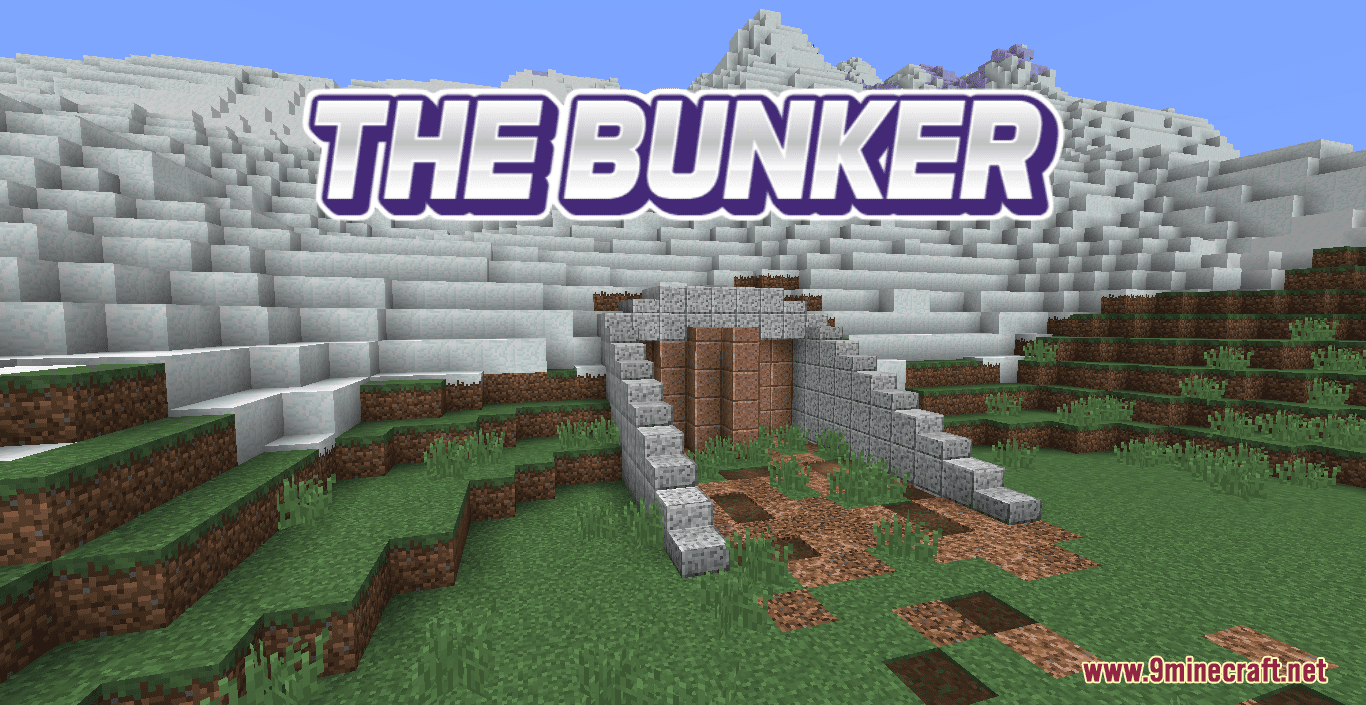 The Bunker Map (1.20.4, 1.19.4) - Underground Survival Bunker 1