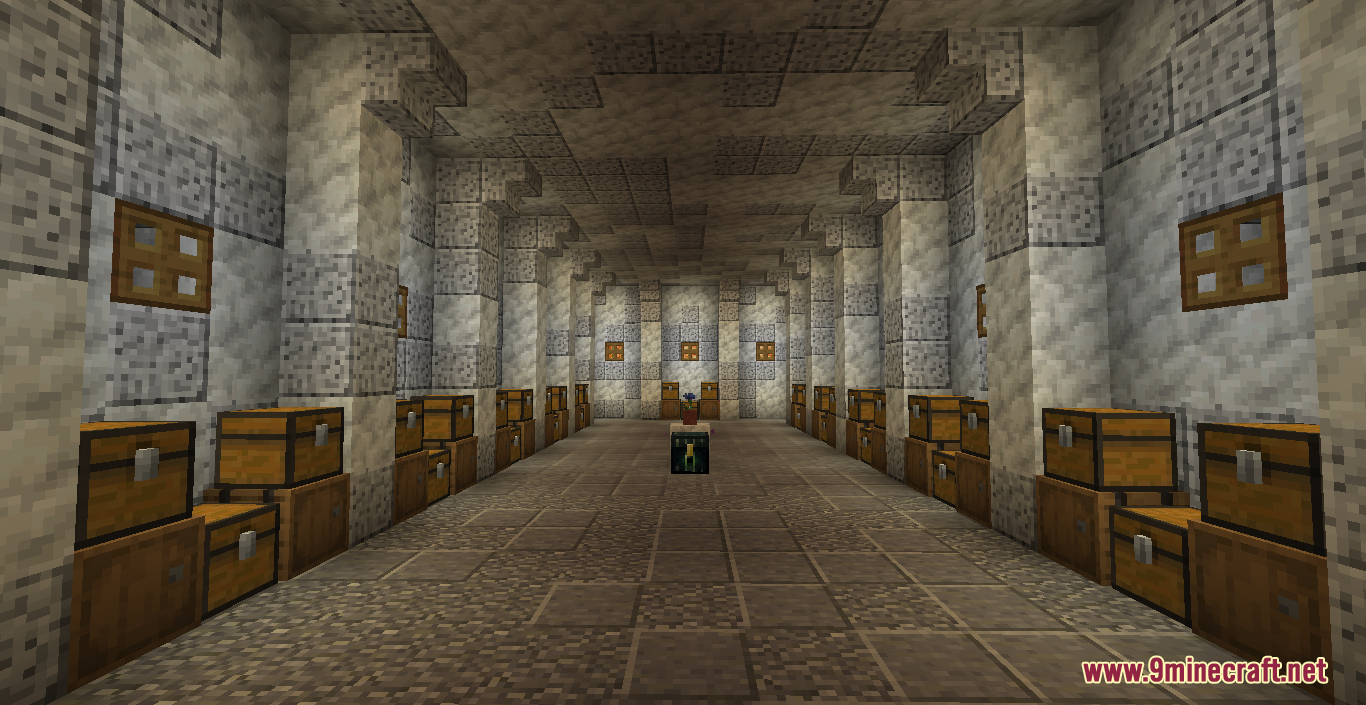 The Bunker Map (1.20.4, 1.19.4) - Underground Survival Bunker 11