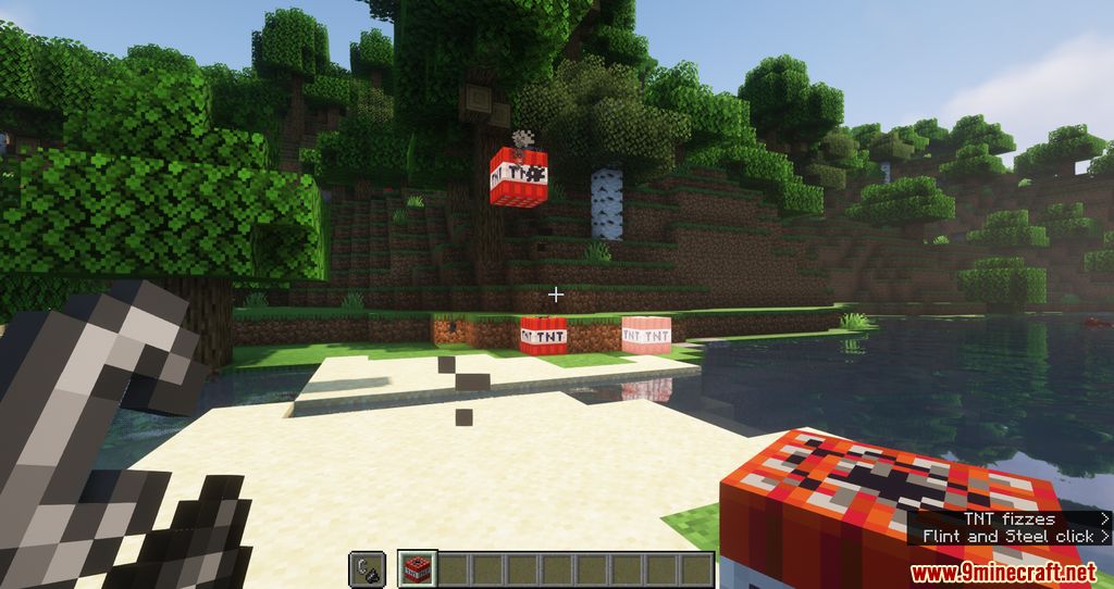 Throwable Explosives Mod (1.19.3, 1.18.2) - Toss TNTs Toward Your Enemies 5