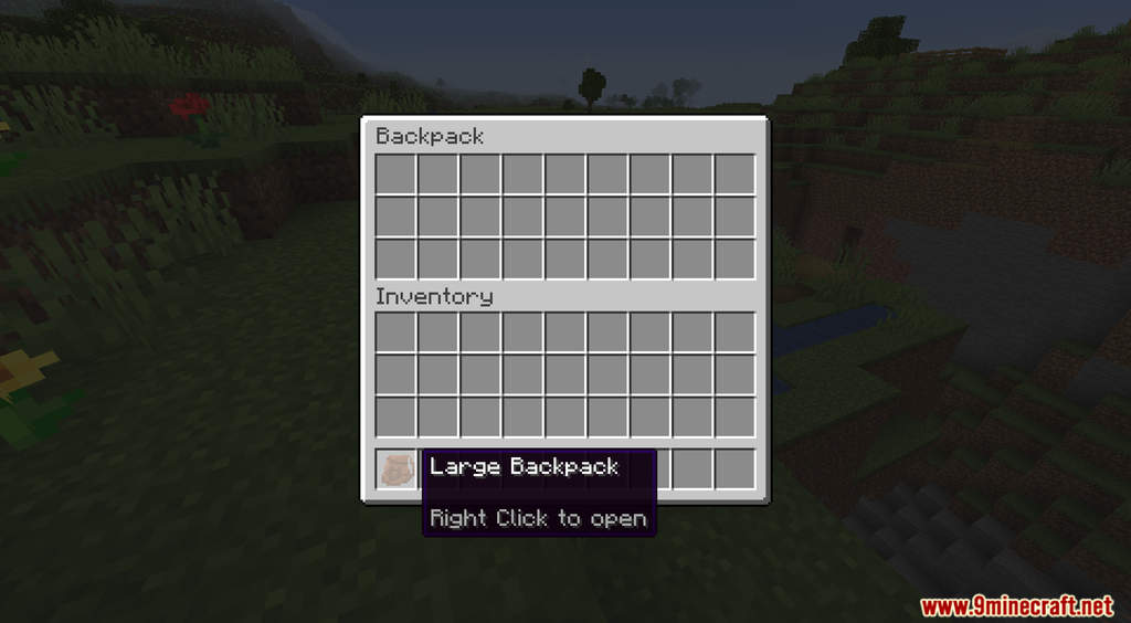 Working Vanilla Backpacks Data Pack (1.21, 1.20.1) - Up to 27 Slots 8