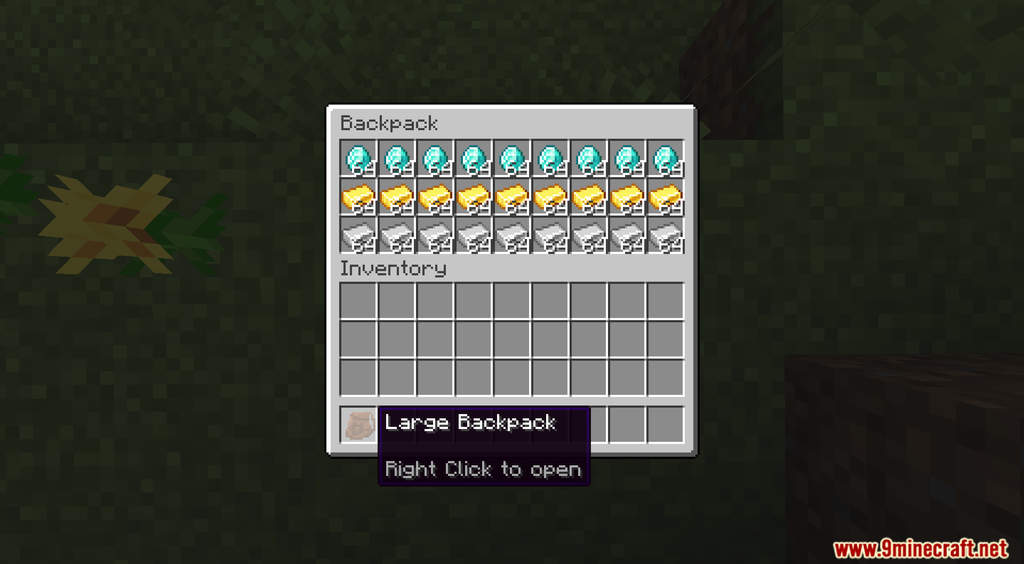 Working Vanilla Backpacks Data Pack (1.21, 1.20.1) - Up to 27 Slots 9