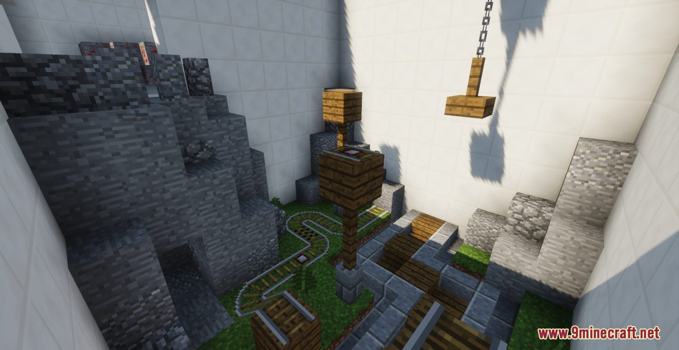 50-Level Parkour Map (1.20.4, 1.19.4) - Consecutive Parkour In a Valley 5