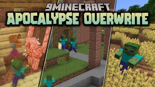 Apocalypse Overwrite Data Pack (1.19.3, 1.18.2) – Modern Structures, Zombie Apocalypse Thumbnail