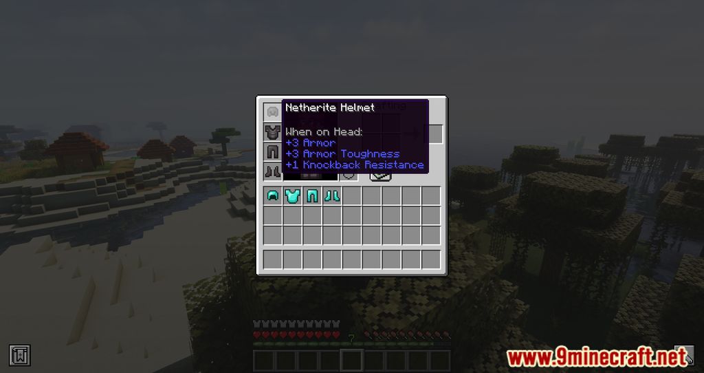 Armor Weight Mod (1.19.2, 1.18.2) – Add Weight to the Armors 2