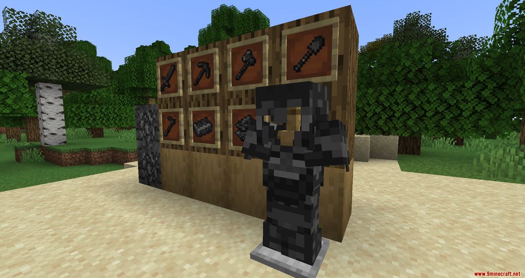 Bedrock Plus Mod (1.20.2, 1.19.4) – Stronger Bedrock Tools and Weapons 3