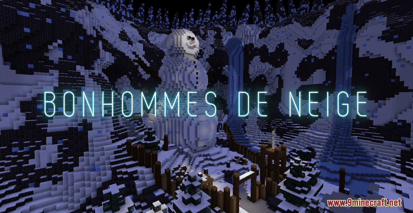 Bonhommes de Neige Map (1.17.1) - An Adventure Through the Snow 1